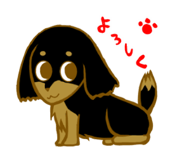 Cute dog stickers sticker #249495