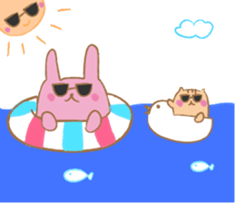 Day-to-day of MARU USAGI. sticker #249815