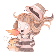 FAHFAHS & friends sticker #250123