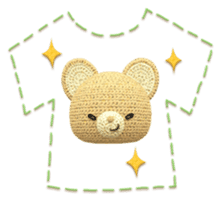 Kumakichi and colorful friends sticker #250162