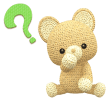 Kumakichi and colorful friends sticker #250165