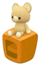 Kumakichi and colorful friends sticker #250167