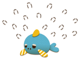 Kumakichi and colorful friends sticker #250182