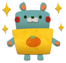 Kumakichi and colorful friends sticker #250189