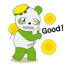 PANPOPO : Dandelion Panda sticker #250233