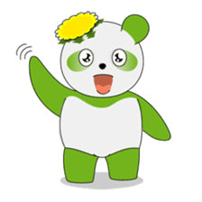 PANPOPO : Dandelion Panda sticker #250234