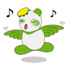 PANPOPO : Dandelion Panda sticker #250236