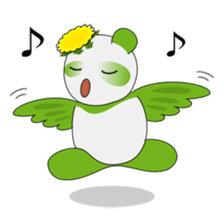 PANPOPO : Dandelion Panda sticker #250236
