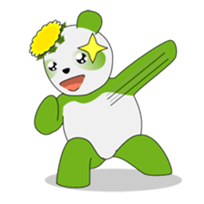 PANPOPO : Dandelion Panda sticker #250238
