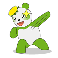 PANPOPO : Dandelion Panda sticker #250238