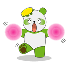 PANPOPO : Dandelion Panda sticker #250239