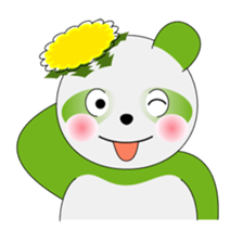 PANPOPO : Dandelion Panda sticker #250242