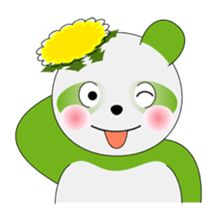 PANPOPO : Dandelion Panda sticker #250242