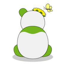 PANPOPO : Dandelion Panda sticker #250245