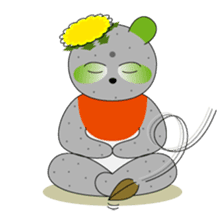 PANPOPO : Dandelion Panda sticker #250246