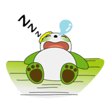 PANPOPO : Dandelion Panda sticker #250248