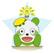 PANPOPO : Dandelion Panda sticker #250251
