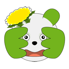 PANPOPO : Dandelion Panda sticker #250253