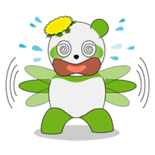 PANPOPO : Dandelion Panda sticker #250256