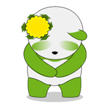 PANPOPO : Dandelion Panda sticker #250264