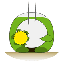 PANPOPO : Dandelion Panda sticker #250265