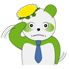 PANPOPO : Dandelion Panda sticker #250266