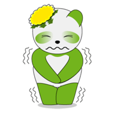 PANPOPO : Dandelion Panda sticker #250267