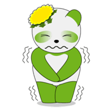 PANPOPO : Dandelion Panda sticker #250267