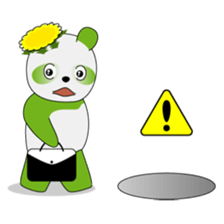 PANPOPO : Dandelion Panda sticker #250268