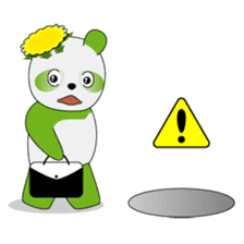 PANPOPO : Dandelion Panda sticker #250268