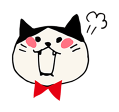 Guy cat sticker #250845