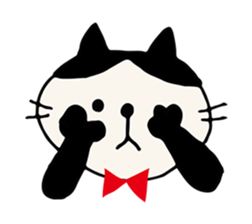 Guy cat sticker #250859