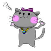 very cute cat. "gonko" sticker #250954