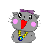 very cute cat. "gonko" sticker #250980