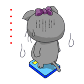 very cute cat. "gonko" sticker #250982