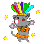 very cute cat. "gonko" sticker #250990