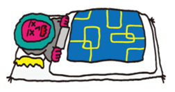 NEGO6 Baki Baki Monster sticker #251477