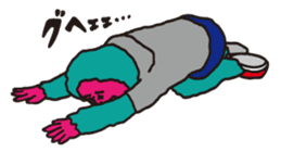 NEGO6 Baki Baki Monster sticker #251478