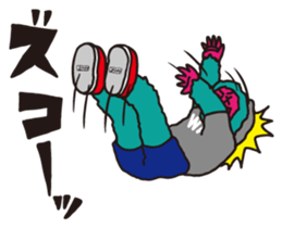 NEGO6 Baki Baki Monster sticker #251484