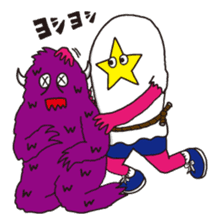 NEGO6 Baki Baki Monster sticker #251488