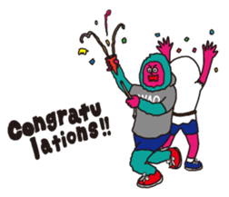 NEGO6 Baki Baki Monster sticker #251490