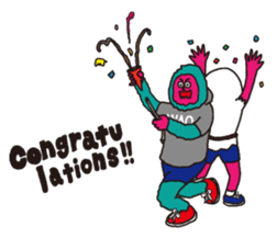 NEGO6 Baki Baki Monster sticker #251490