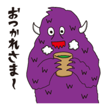 NEGO6 Baki Baki Monster sticker #251503