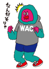 NEGO6 Baki Baki Monster sticker #251508