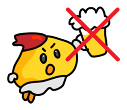 omelet baby sticker #252194