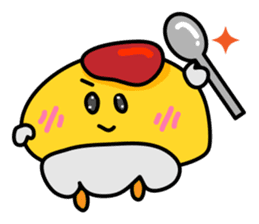 omelet baby sticker #252196