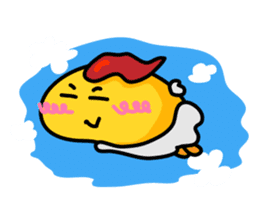 omelet baby sticker #252198