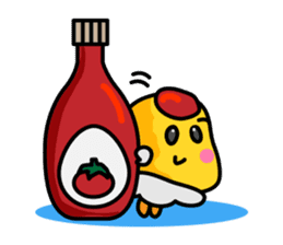 omelet baby sticker #252203