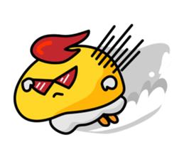 omelet baby sticker #252208