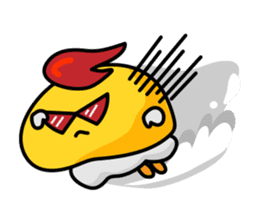 omelet baby sticker #252208